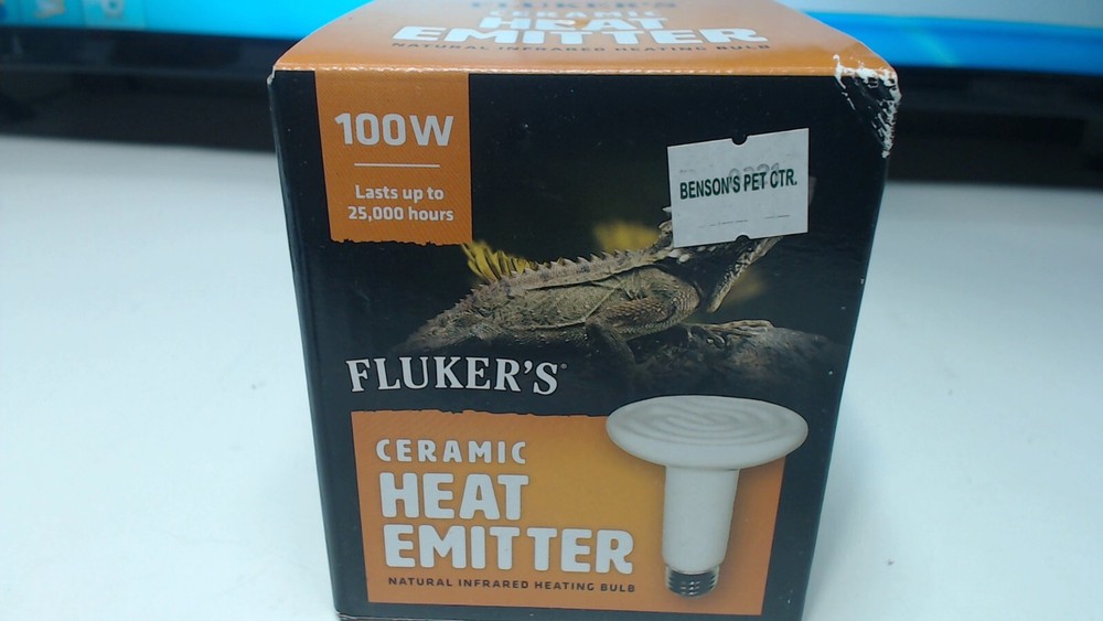 Fluker’s Ceramic Heat Emitter for Reptiles 100w NOS