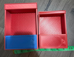 Personalized Gecko, frog, and small reptile magnetic feeder- Good Soup- Green