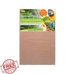 Penn-Plax 7pk Gravel Paper 11×17 Bird Cage Liner BA639