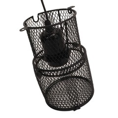 Reptile Heat Lamp Guard Avoid Scald Retractable Reptile Heat Lamp Mesh Cover