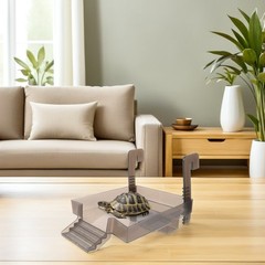 Pet Turtle Basking Area Resting Dock Aquatic Ramp Platform Tank Aquarium