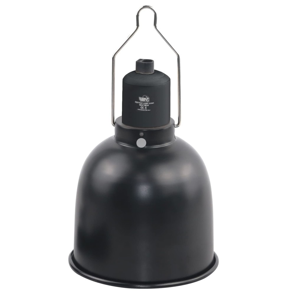 Reptile Light Fixture 5.5 Inch Aluminum Deep Dome Heat Lamp Holder UVB