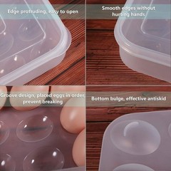 77L Deviled Egg Containers with Lid, (Set of 2), Plastic Deviled Egg Carrier …