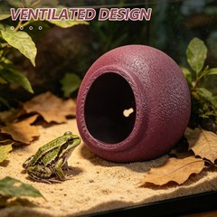 Egg Shaped Frog Breeding Box Toad House Habitat Tank Accessories