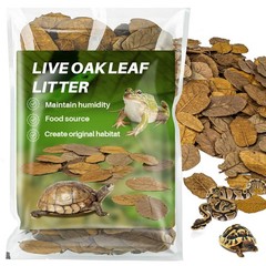 4.9 OZ Dry Oak Leaf Litter – Leaf Litter for Reptiles Oak Leaves for Isopods …