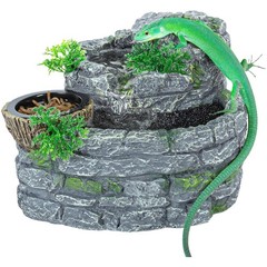 Reptile Waterfall for Health & Hydration
