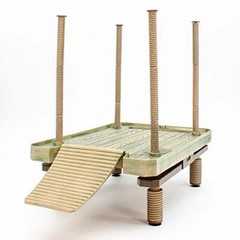 Turtle Pier Basking Platform Reptile Floating Dock Aquarium Fish Tank Decor L