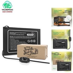 Energy-Saving Reptile Heat Pad – Adjustable Design for Turtles, Snakes, Frogs