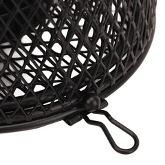 Reptile Heat Lamp Guard Avoid Scald Retractable Reptile Heat Lamp Mesh Cover