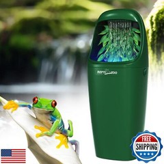 REPTIZOO Reptile Water Dispenser Automatic Chameleon Drinking Fountain with I