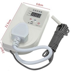 Digital Thermostat Controller Heat Mat Light Incubator For Snake Lizard Reptile