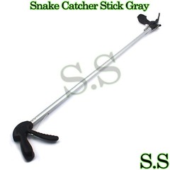40″ Snake Catcher Stick Gray Color – Rattlesnake Catcher & Grabber