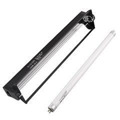 Aiicioo T5 UVB Lighting Combo Kit – 12″ Light Fixture Desert 10.0 (watts, 8)