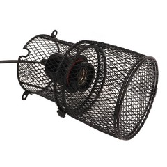 Reptile Heat Lamp Guard Avoid Scald Retractable Reptile Heat Lamp Mesh Cover