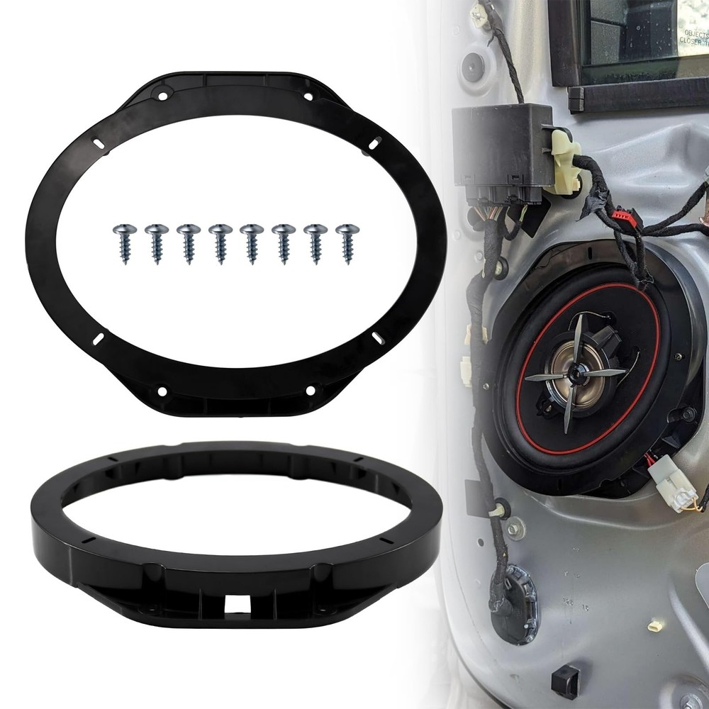 RYANSTAR RACING 2PCS 6″ x 9″ Car Speaker Plates Compatible with Ford F150 201…