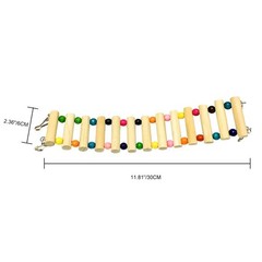 Pet Hammock Hamster Hanging Toy, 3 Piece Set House Hanging Bed Cage Toys for …