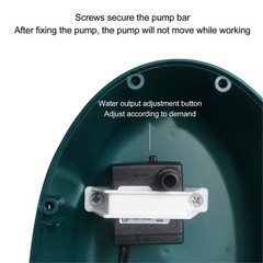 1 Reptile Water Fountain Dark Green Design For Bearded Dragons NEW