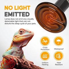 HealSmart 150W Ceramic Heat Emitter 2 Pack