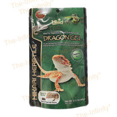 HIKARI DRAGON GEL FOOD FOR VEGETABLE INSEC EATING LIZARDS WATER DRAGON BEARDE