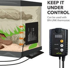 BN-LINK Durable Reptile Heating Pad 6X8 with Digital Thermostat