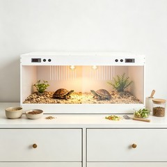 100x50x50cm Reptile Tank With Dual Temperature Control 110v Reptile Enclosure