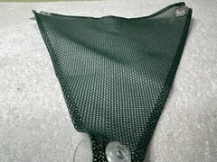 Zoo Med Green Nylon Mesh Reptile Hammock 10 Inch Triangle Suction