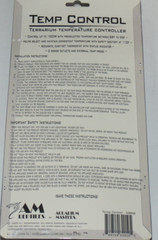 b8 Reptile Terrarium/Germination Temperature Controller w/ Probe 3 Outlet/1000W