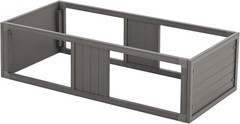 New Age Pet ECOFLEX Large Gray Mojave Reptile Stacker Durable Composite