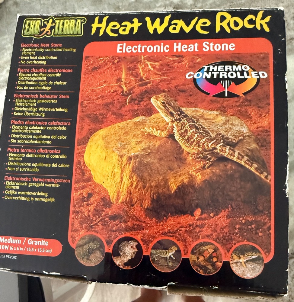 Exo Terra Heat Wave Rock Medium Electronic Heat Stone Hagen # PT2002