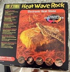 Exo Terra Heat Wave Rock Medium Electronic Heat Stone Hagen # PT2002