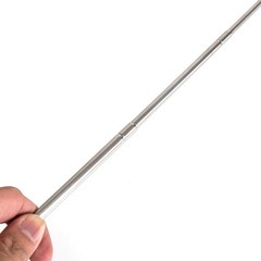 Mini Collapsible Stainless Steel Snake Hook Retractable Reptile Handling Tool