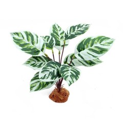 JIHAQUA Reptile Artificial Plants, Terrarium Decorations, Amphibian Habitat Hide