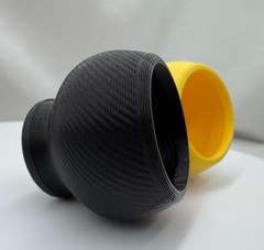 3D Printed Jumping Spider Hide Magnetic Enclosure Decor for Terrariums