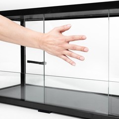 67 Gallon Reptile Tank Glass Reptiles Terrarium Sliding Door Top Ventilation