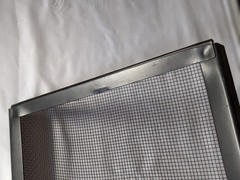 Black metal mesh 10×20″ terrarium lid