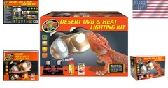 Compact Dual Kit with UVB & Heat Lighting for Tropical Reptiles, 13W