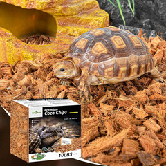 72 Quart Reptiles Coconut Chip Substrate, Coco Husk Reptiles Bedding for Ball Py