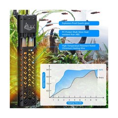 AQQA Aquarium Heater 1200W for 170-290 Gallon Large Fish Tank Submersible Pon…
