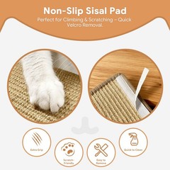 3 PCS Large Cat Wall Shelves 14×8 Inch Natural Wood Mounted Climbing Lounger