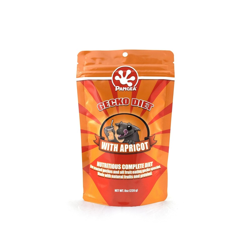 Pangea Fruit Mix Apricot Complete Crested Gecko Food 1/2 8 Ounce (Pack of 1)
