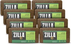 Coconut Husk Brick 8 Count, Organic Bedding for Reptiles, Made with 100% Coco…