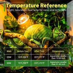 50W UVA UVB Reptile Heat Lamp Light Bulb For E26 Turtle Terrarium Tank 4 PCS