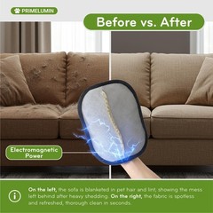 Pet Hair Remover Glove for Dogs & Cats 2026 Upgraded Design Reusable Electros…