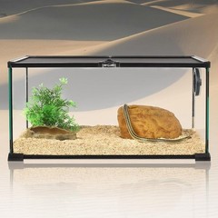 Natural Hide Reptiles Durable Resin Habitat Safe Hiding Space Snakes Lizards New