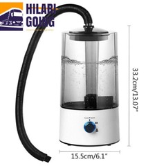 Reptile Fogger Terrariums Humidifier Fog Machine with 4L Tank & Adjustable Hose