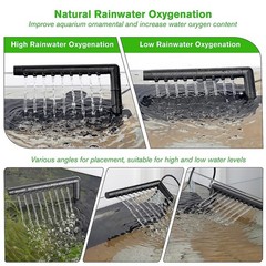 hygger 4-in-1 Submersible U-V Filter Pump, Internal Green Water Killer with T…