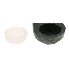 Portable Gecko Feeder Ledge Reptile Magnetic Decorative Feeding Bowl Creative