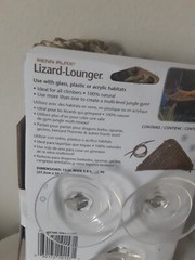 REPTILE LOUNGER Corner Triangle SIZE 15″ Inch X 8″ Inch – BRAND NEW