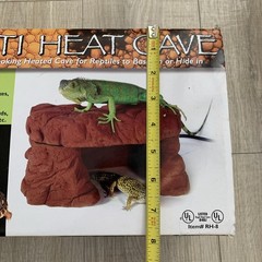 Zoo Med RH-8 Repti Heat Cave Gray Natural Looking Heated Shelter Reptile