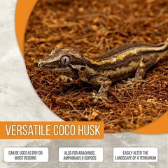 ReptiEarth Reptile Bedding Fluffy Coconut Fiber Substrate 36 Quart Organic Coco